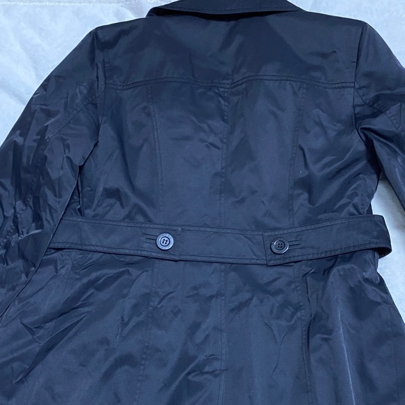 Michael Kors Black Trench Jacket - Picture 5 of 8